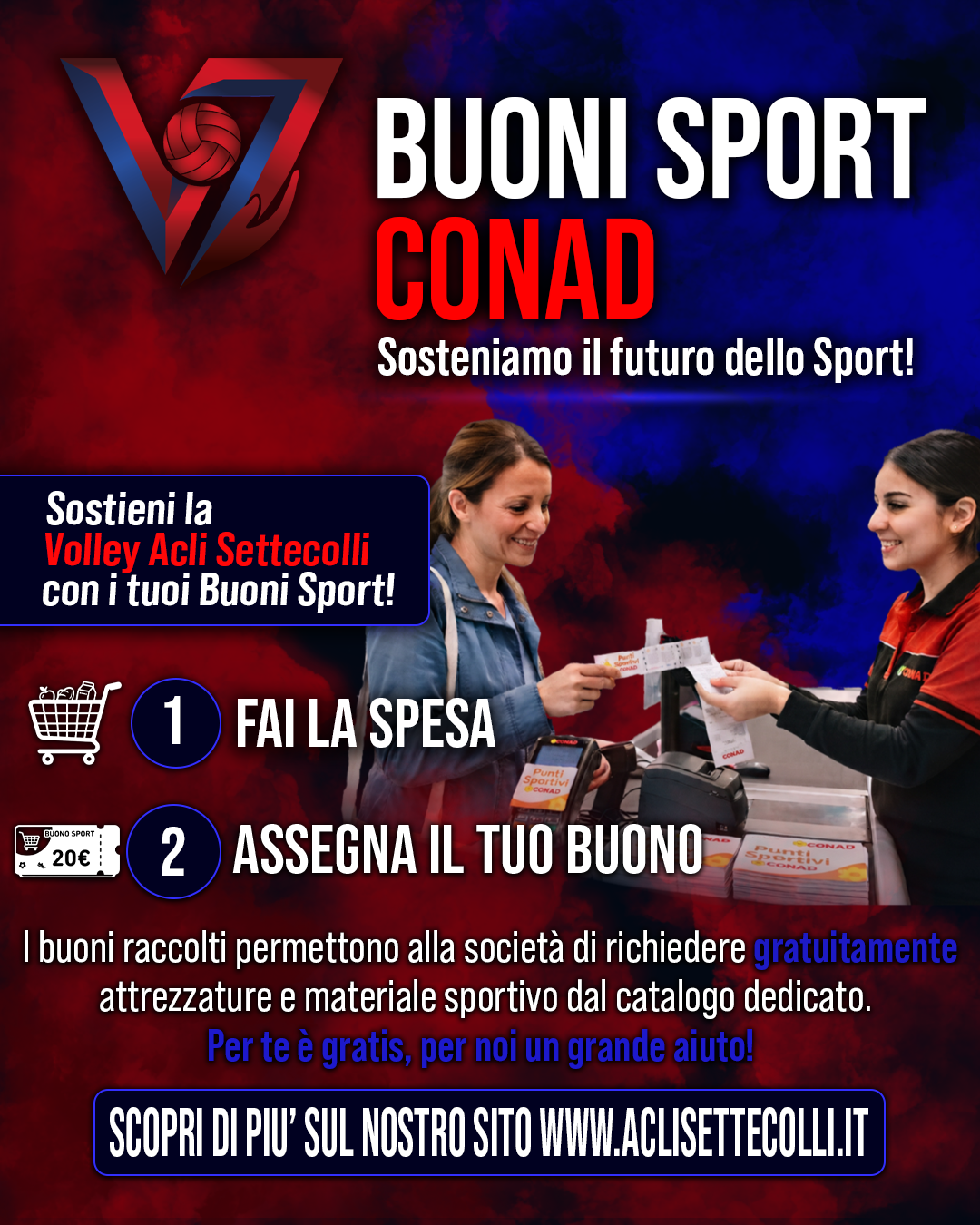 Buoni Sportivi Conad Volley Acli Settecolli